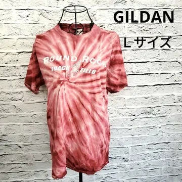 빈티지 타이다이 티셔츠 GILDAN ROUND ROCK 육상부 18
