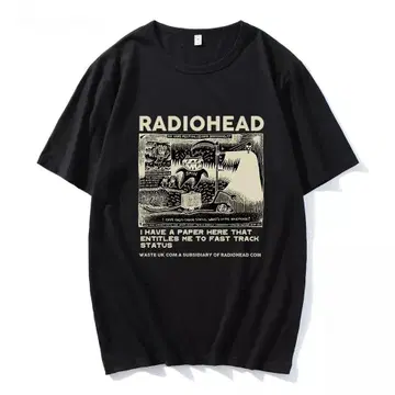 RADIOHEAD 티셔츠 [L] 라디오 헤드