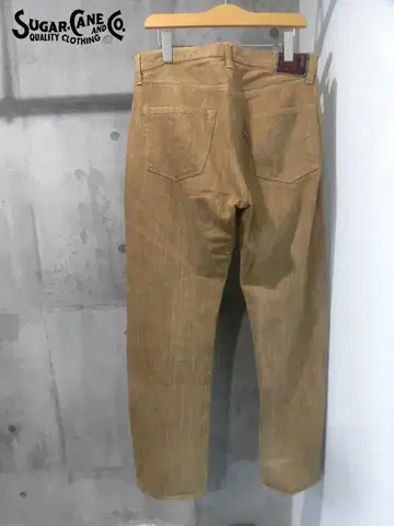 슈가케인 도요 SC40302 오키나와 사탕수수 데님 팬츠 W34 청바지