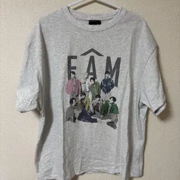 timelesz 라이브 티셔츠 [목재 무늬 화이트] FAM 타임리스