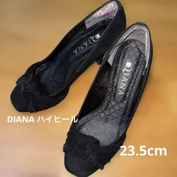 DIANA 하이힐 블랙 23.5cm