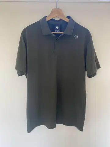 데상트 골프 피케 셔츠 & 캡 세트
