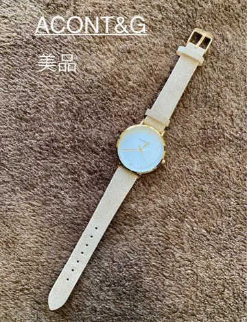 ACONT&G 손목시계 모카
