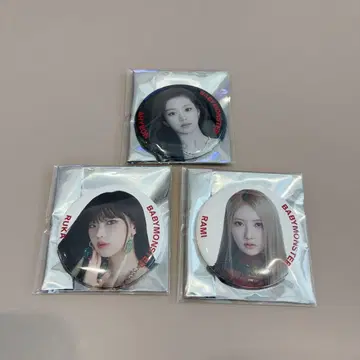 BABYMONSTER 팝업 스토어 캔뱃지 루카 아현 라미