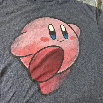 커비 Kirby 티셔츠 닌텐도 게임 US 구제 의류 L