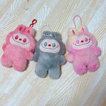 봉제 인형 마스코트 세트 토끼 귀