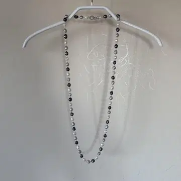 진카네즈 jinkanezu 멀티 컬러 담수 진주 롱 목걸이 QVC
