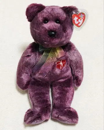 ty 비니 베이비즈 버디 2000 퍼플 베어