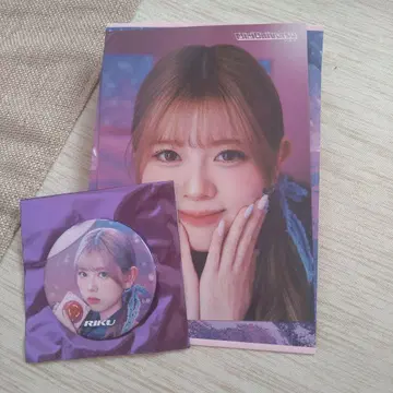 Niziu Riku 캔뱃지 및 랜트 세트