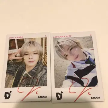 &TEAM K 프리미엄 사인 사진