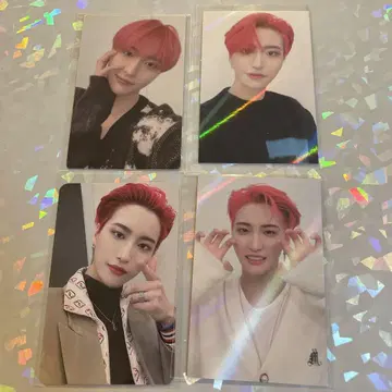 ateez fever 빨간 머리 송파 세트