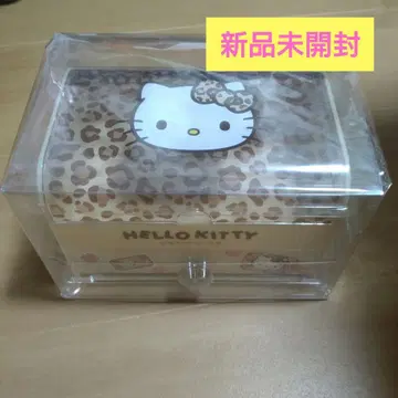 헬로키티 소품함 표범 패턴 헤이세이 코갸루