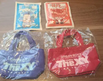 GRe4N BOYZ 가챠가챠 버스 파우더 미니 토트백 키링