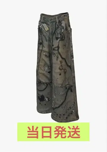 더레드스레드 S 프린트 스웨트1 토이 블루