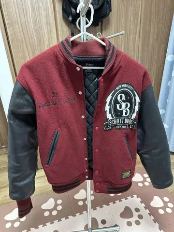 schott 바시티 자켓 M 사이즈