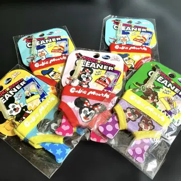 큐빅 마우스 후키후키 팬츠 클리너 스트랩 5종 세트