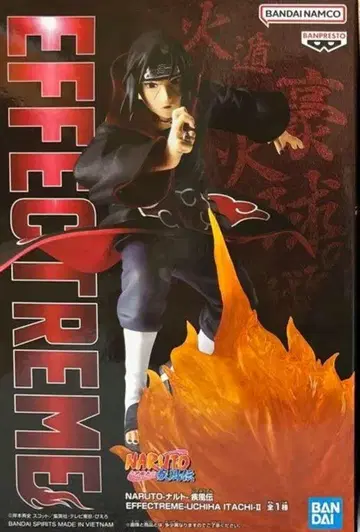 NARUTO 나루토 돌풍전 EFFECTREME 우치하 이타치 피규어