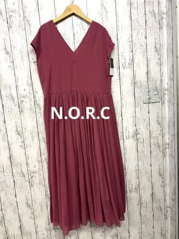 2395 N.O.R.C 핑크 원피스 미사용 새상품 코튼 100%