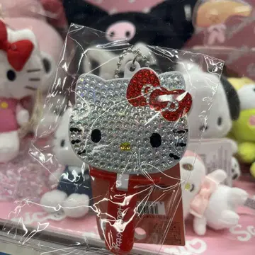 미니 거울 참 키티 라메 거울