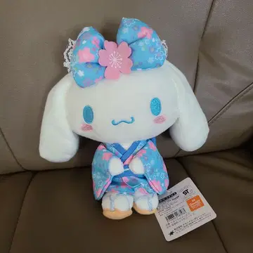 시나모롤 시나몬 벚꽃 기모노 봉제 인형