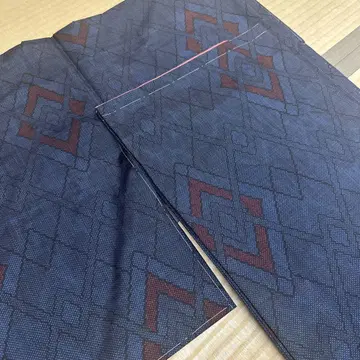 오시마 명주 미사용, 다림질 포함
