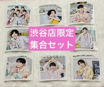나니와단시 마시카쿠 사진 Summer 시부야점 8장 세트