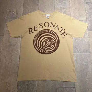 90년대 초기 RESONATE anvil 택 우라하라 티셔츠