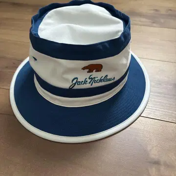 Jack Nicklaus 햇 파랑과 화이트 곰 자수