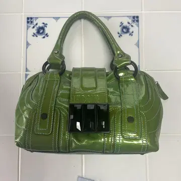 JUST CAVALLI 그린 핸드백