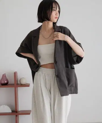 LOWRYS FARM 바스켓 자켓 SS