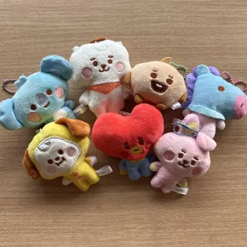 BTS 봉제 인형/마스코트 7개 세트