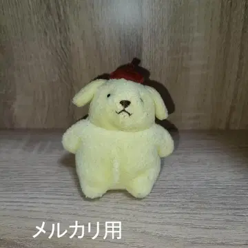 초레어 초기 산리오 폼폼푸딩 봉제 인형 마스코트 키링