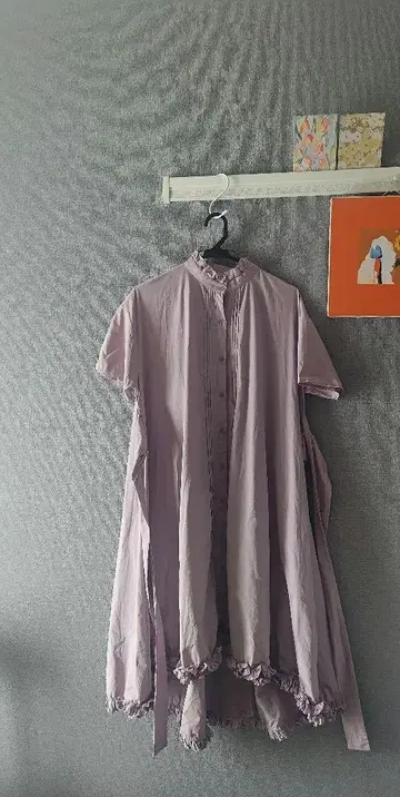 마가렛 프릴 코튼 원피스