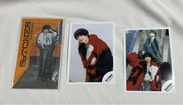 SixTONES 마츠무라 호쿠토 아크릴 스탠드 오리지널 사진 2종