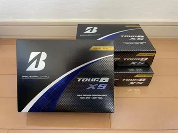 브릿지스톤 골프공 TOUR B XS 3다스(36개) 펄 화이트