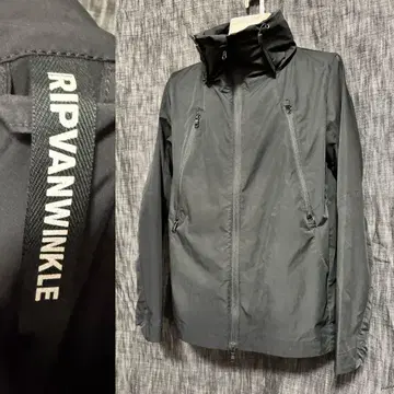 정가 59400엔 22AW RIPVANWINKLE 스탠드 후드 자켓