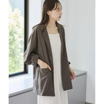 새상품 카스타네 시어 보일 셔츠 자켓