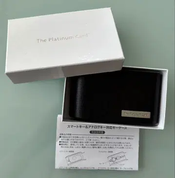 아멕스 The Platinum Card 스마트 키 케이스 블랙