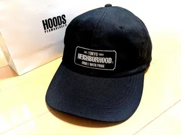 네이버후드 블랙 DAD 캡