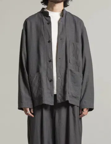 marka 마카 실크 네프 커버올 셔츠