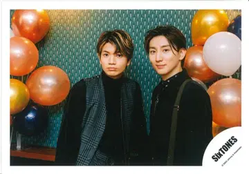 SixTONES 목소리 타카치 유고/교모토 타이가 공식 사진 *1장
