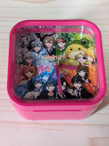 컬러풀 피치 알람 시계