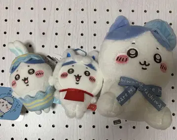 하치와레 봉제 인형 마스코트 세트