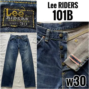 60' 101B 복각 Lee RIDERS 0505 w30 Lee 라이더스