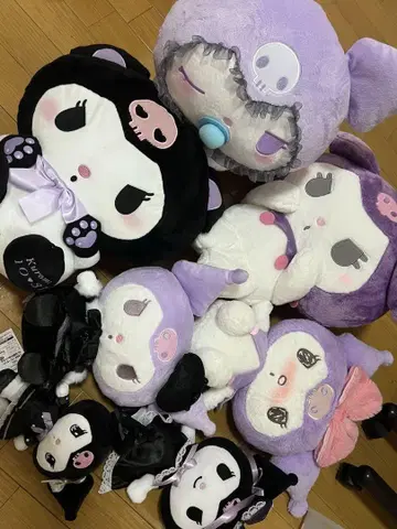 쿠로미 봉제 인형 세트