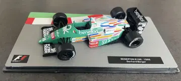 F1 머신 컬렉션 베네통 B186 1986 게르하르트 베르거