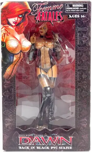다이아몬드 셀렉트 PVC 스태투어 던 / 백 인 블랙
