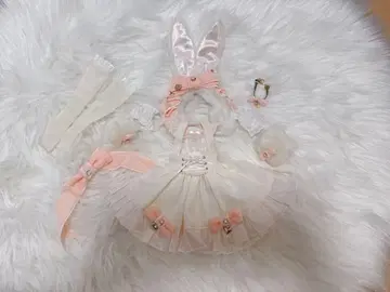 딜러 제작 MDD 의류 토끼 마도사 세트