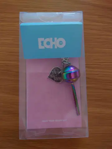 ECHO 레인보우 컬러 캔디 키링