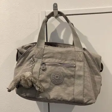 Kipling 키플링 2way 숄더 백 그레이 참 포함